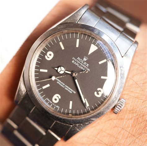 1969 rolex explorer|vintage explorer 1016 references.